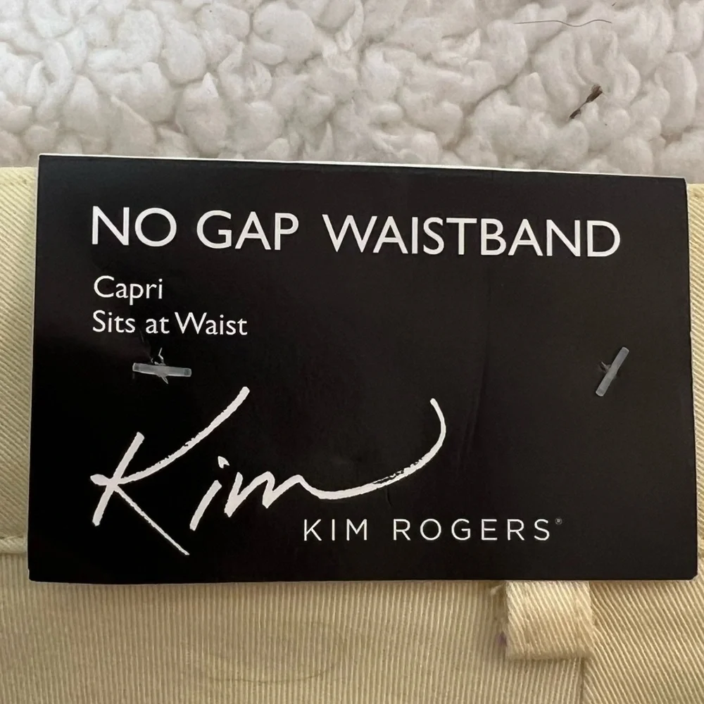 Kim Rogers No Gap Waistband Capris - Picture 5 of 7
